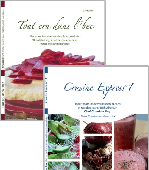 [:fr]Crusine express 1 + Tout cru dans l'bec (en français) (version papier)[:]